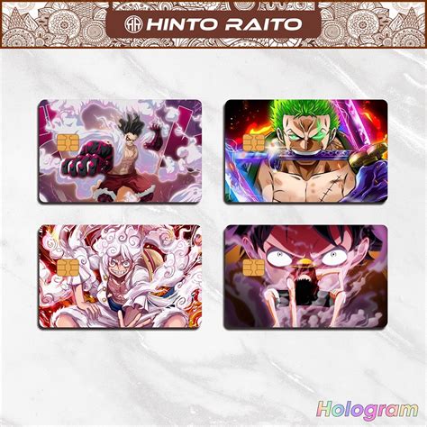 Jual Stiker Kartu Atm One Piece Spesial Hologram Sticker Skin Card