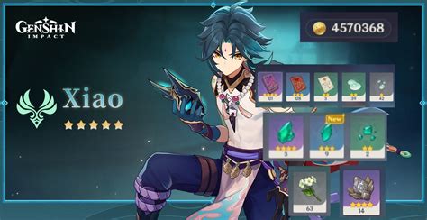 Xiao Ascension Materials