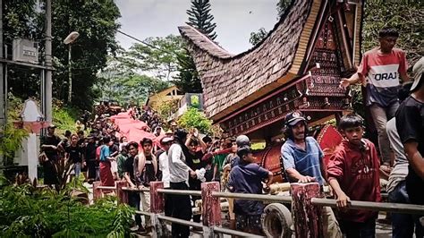 Ma Pasonglo Upacara Adat Toraja Rambu Solo Almh Yohana Sitti Di