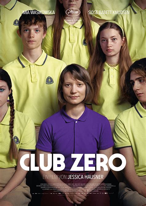 Filmplakat Club Zero 2023 Filmposter Archiv