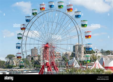 Ferris Wheel At Luna Park Sydney Milsons Point Sydney New South