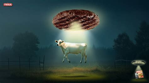 Frisa: UFO Burger • Ads of the World™ | Part of The Clio Network