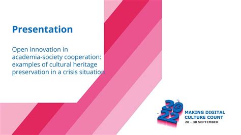 Europeana Examples Of Cultural Heritage Preservation In A Crisis