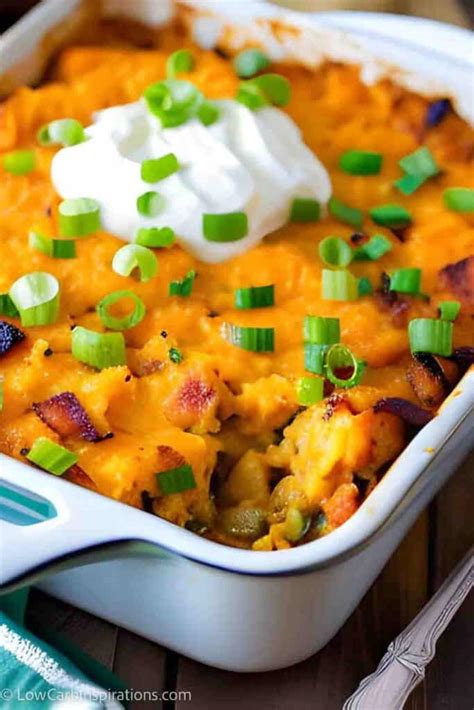 Easy Savory And Healthy Sweet Potato Casserole Recipe