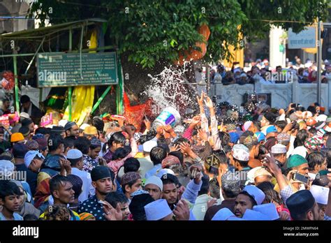 Ajmer India St Feb Devotees During The Closing Ceremony Of