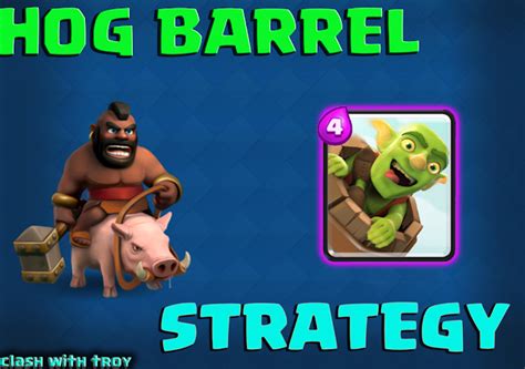 Clash Royale Hog Goblin Barrel Deck Push To Arena 9 Clash