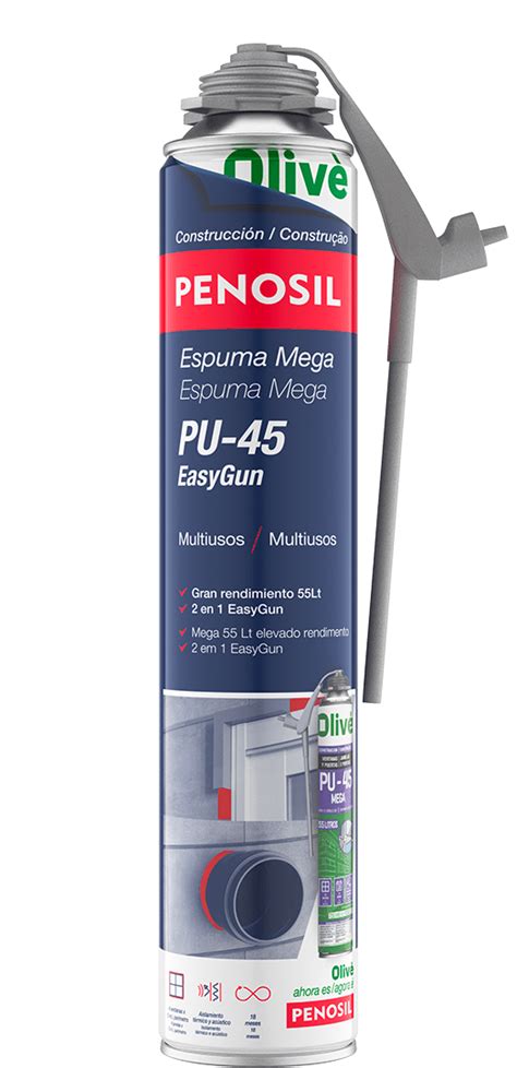 Penosil Espuma Mega Pu Easygun Alto Rendimento Em