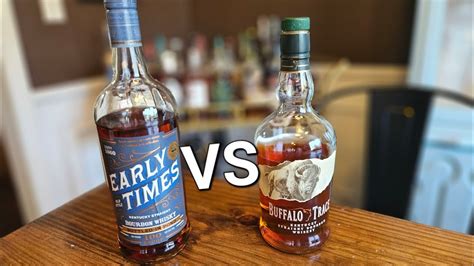 Buffalo Trace Vs Early Times Bib Bourbon Whiskey Buffalotrace Small