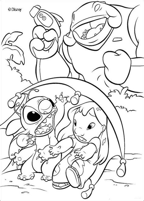 Lilo And Stitch Coloring Page - Coloring Home