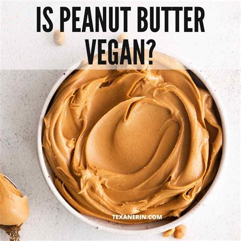 Is Peanut Butter Vegan And What Brands To Buy Texanerin Baking