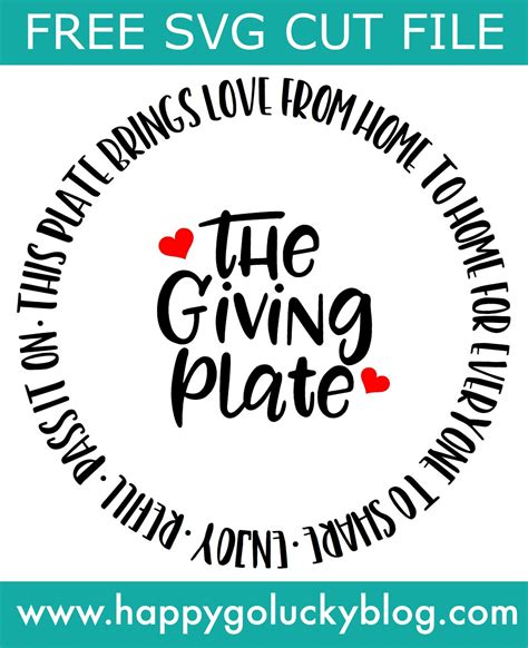 Commercial Sharing Plate Svg Cookie Plate Svg Farmhouse Plate Svg