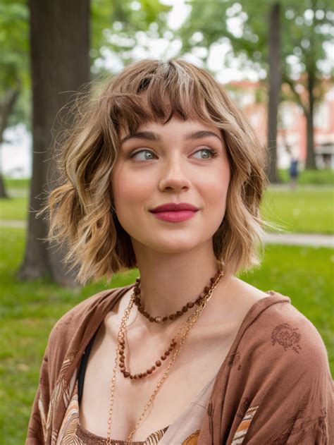 Trendy Shag Haircut Ideas For Curly Long Short Bangs