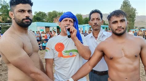 Jarnail Reasi Vs Bablu Jammu Kushti Dangal Theot Shiv Khori