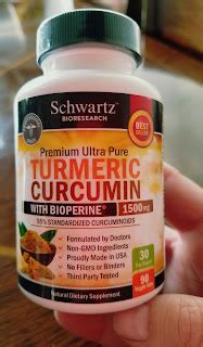 BioSchwartz Premium Ultra Pure Tumeric Curcumin With Bioperine