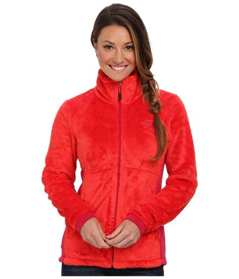 New Womens North Face Osito Fleece Jacket Retail 100 New Without Tags Color Rambutan Pink