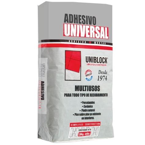 ADHESIVO UNIVERSAL GRIS 20 KG The Home Depot México