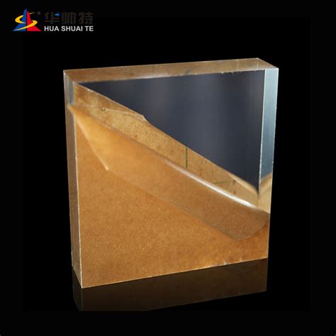 High Gloss 1220 2440 Transparent PMMA Clear Cast Acrylic Sheet China