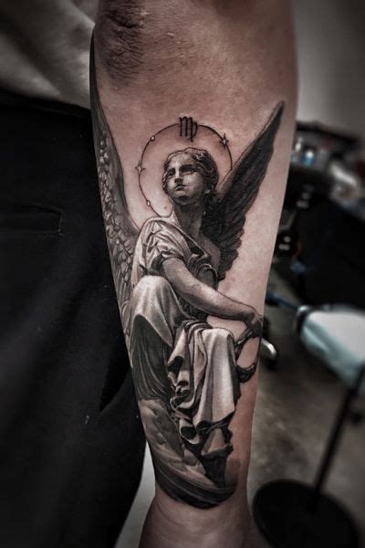 Praying Angel Tattoos For Women