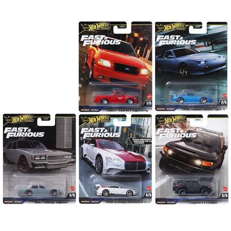 Jual Hot Wheels Premium Fast Furious Set Pcs Hnw H Shopee Indonesia