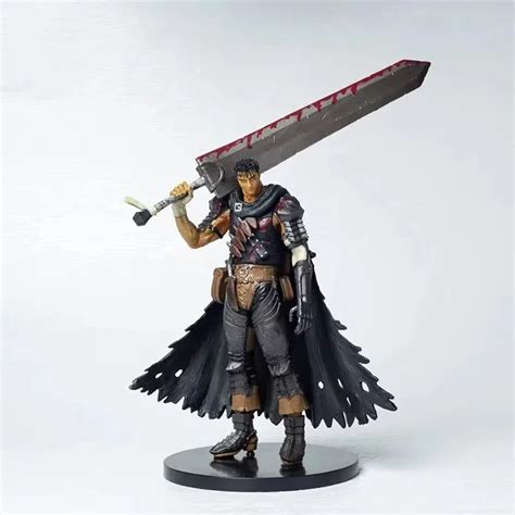 Figura De Anime Berserk De Cm Guts Bloodstain Sword Estatua De Pvc