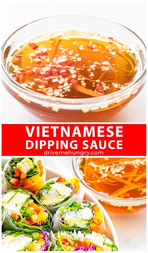 Classic Vietnamese Dipping Sauce Nước Chấm Drive Me Hungry