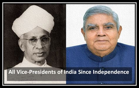 Vice President Of India 1950 2023 Check Names And Tenure Of All