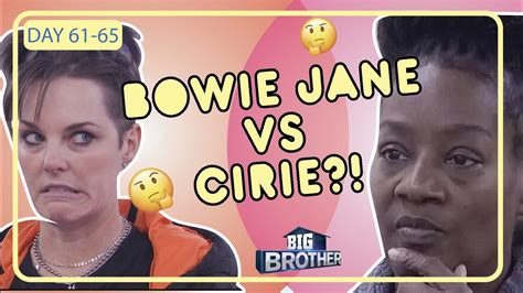 Bowie Jane Targets The Power Players In The House Big Brother Live Feed Recap Day 61 65 Bb25