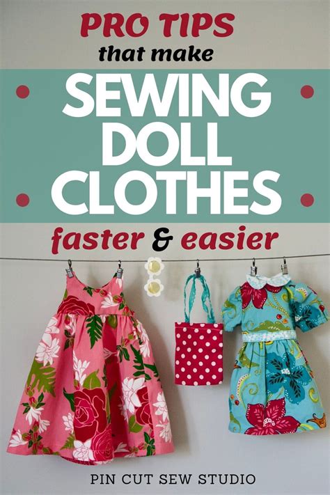 Pro Tips For Sewing Doll Clothes The Stress Free Way — Pin Cut Sew