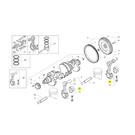 Jogo Bronzina Biela STD Para Iveco Daily 2997795 VPereck Peças e