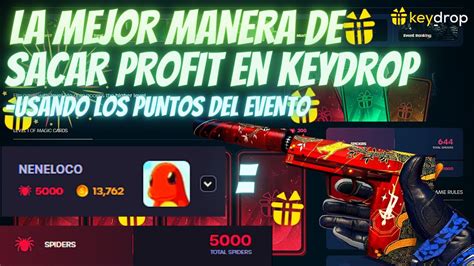 La Mejor Manera De Sacar Profit En Keydrop Con Los Puntos Del Evento