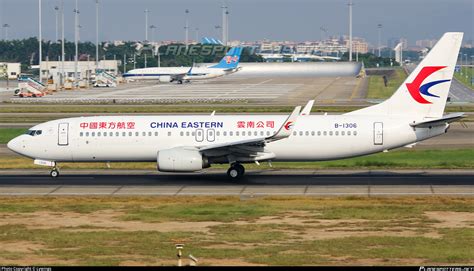 B 1306 China Eastern Yunnan Airlines Boeing 737 89P WL Photo By