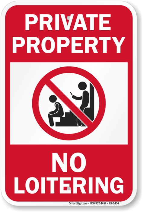 No Loitering Signs Free Pdf Downloads