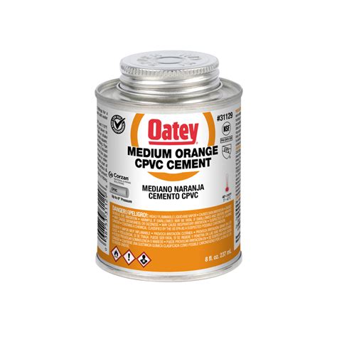 Oatey Medium Orange Cpvc Cement Oatey