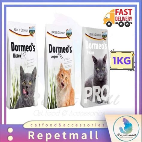 Dormeo S Dry Cat Food Long Hair Kitten Feline Makanan Kucing