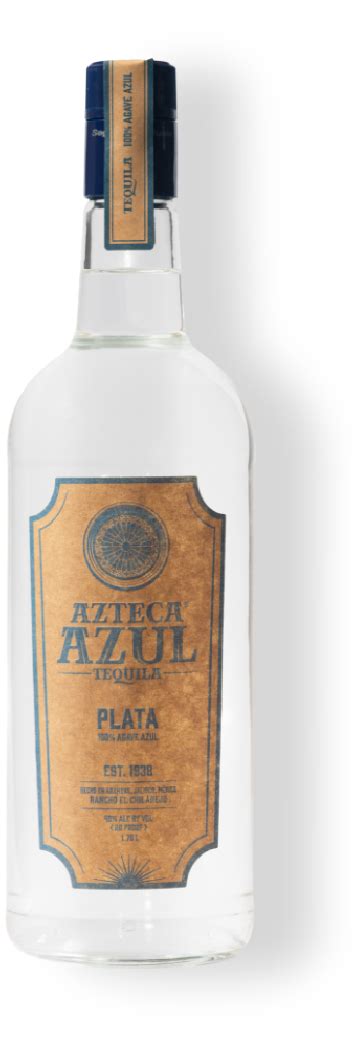 Tequila Azteca Azul Plata Y Reposado