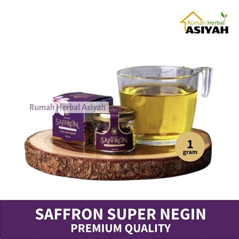 Jual Saffron Safron Super Negin Asli Original Afghanistan Kashmir Iran