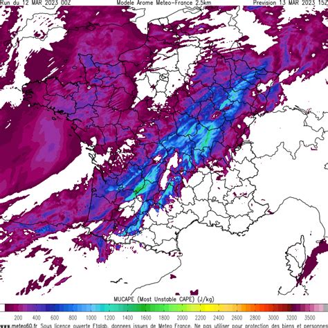 Meteo60 on Twitter Dégradation orageuse assez forte attendue demain