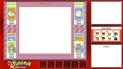 Pokemon Red Twitch Overlay By Uncertainsound On Deviantart