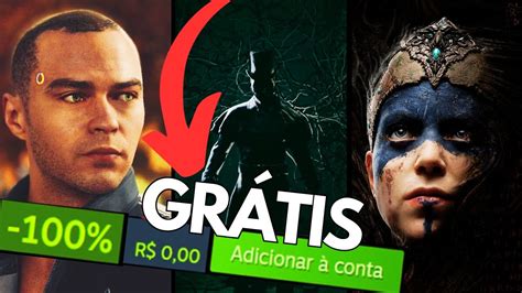 SÓ HOJE JOGOS TOTALMENTE GRÁTIS e PROMOÇÕES IMPERDÍVEIS DESSA SEMANA