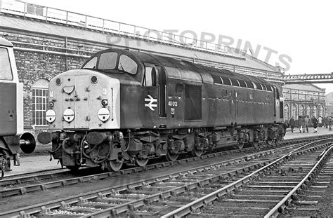 Rail Photoprints Class 40 40013 Creweworks 271177 Jc