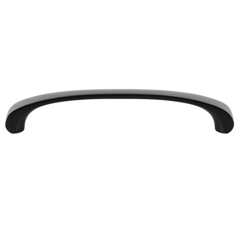 Contemporary Expression V Collection Center Handle In Matte Black