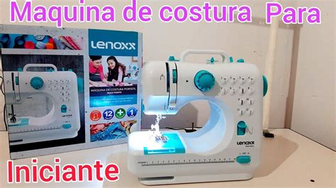 MELHOR MÁQUINA PARA INICIAR NA COSTURA LENOXX MULTI POINTS PSM101