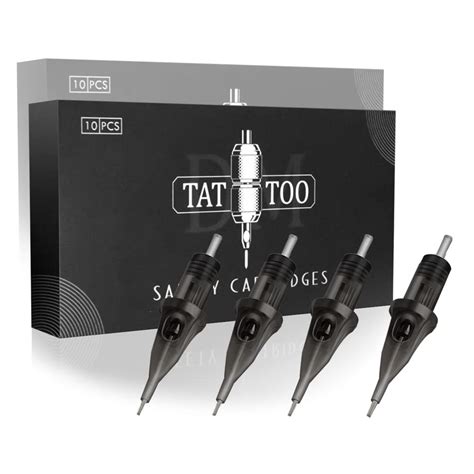 NEWFUN Tattoo Box Nadeln 20 Stück Einstich Tattoo Cartridge Nadeln