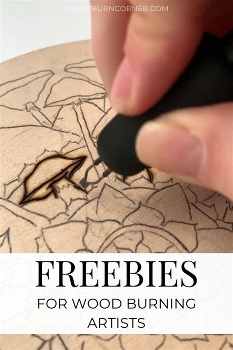 A List Of Freebies For Pyrography Artists Easy Woodworking Projects And