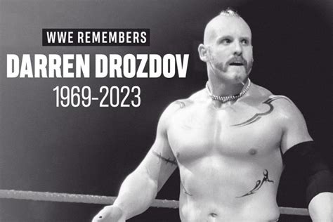 Darren Drozdov, Former WWE Wrestler Who Was Paralyzed in 1999 Ring Accident, Dead at 54