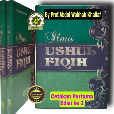 Buku ILMU USHUL FIQIH Terjemah Kitab Ushulul Fiqh Ushul Al Fiq Ilmu