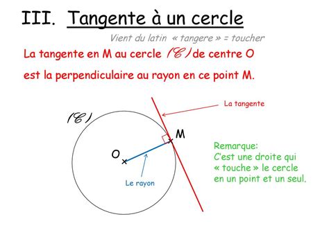 Chapitre Triangle Rectangle Cercle Et Bissectrice Ppt T L Charger