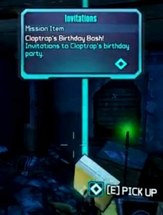 Borderlands 2 Claptrap S Birthday Bash Orcz The Video Games Wiki