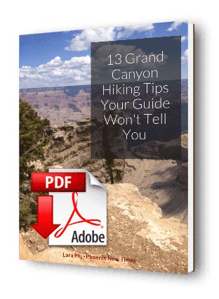 Grand Canyon Hiking Tips