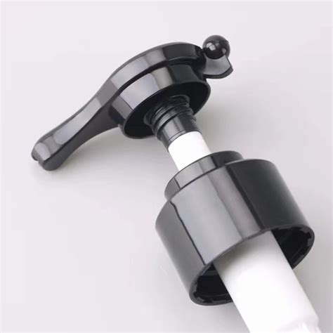 28 410 Lotion Dispenser Pump Black Spiral Soap Shampoo